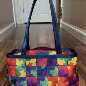 Harvey's Seatbelt Disney Colorful  Pop Art Micky Tote Bag